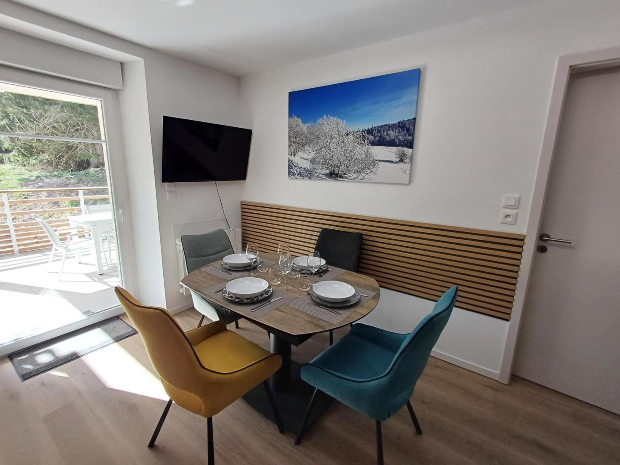 Agreable 3 Pieces Au Lac Blanc Orbey Exterior foto